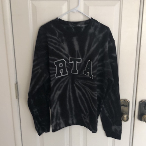 RtA Tye Dye Cotton Sweatshirt